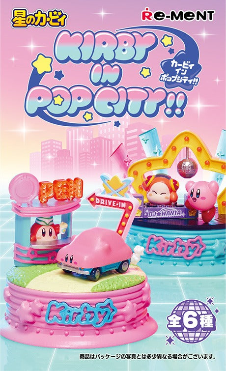 Re-Ment Miniature Kirby Pop City | Set Box Figure Da Collezione 1:12 | Giappone 2024