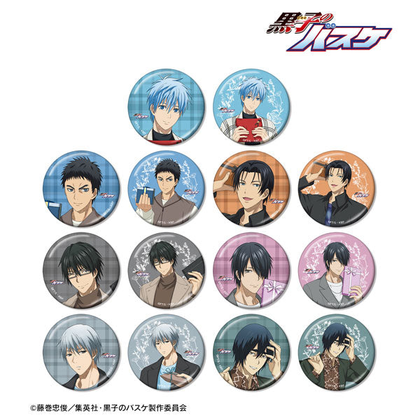 Kuroko's Basketball Original Illustration Present Ver. Trading Metallic Can Badge