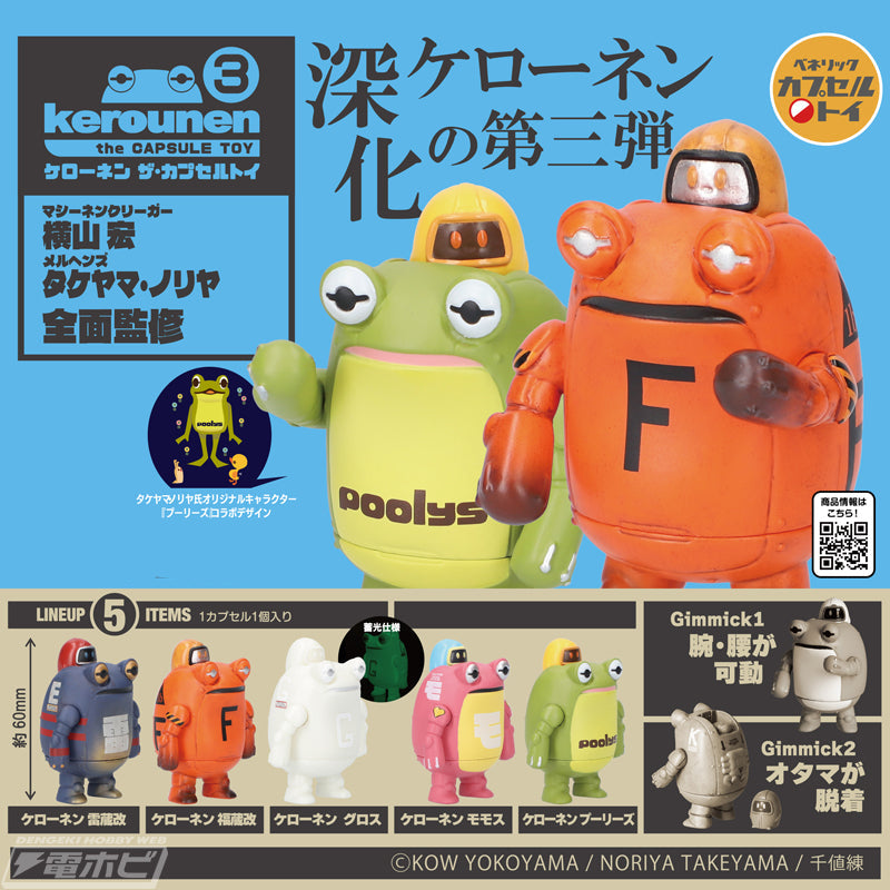 Kerounen The Capsule Toy 3 – AVO Blind Box