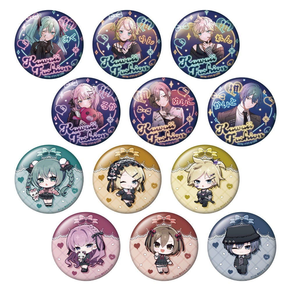 Hatsune Miku Don Quijote Fair 2024 Trading Hologram Can Badge Kawaii Fashion