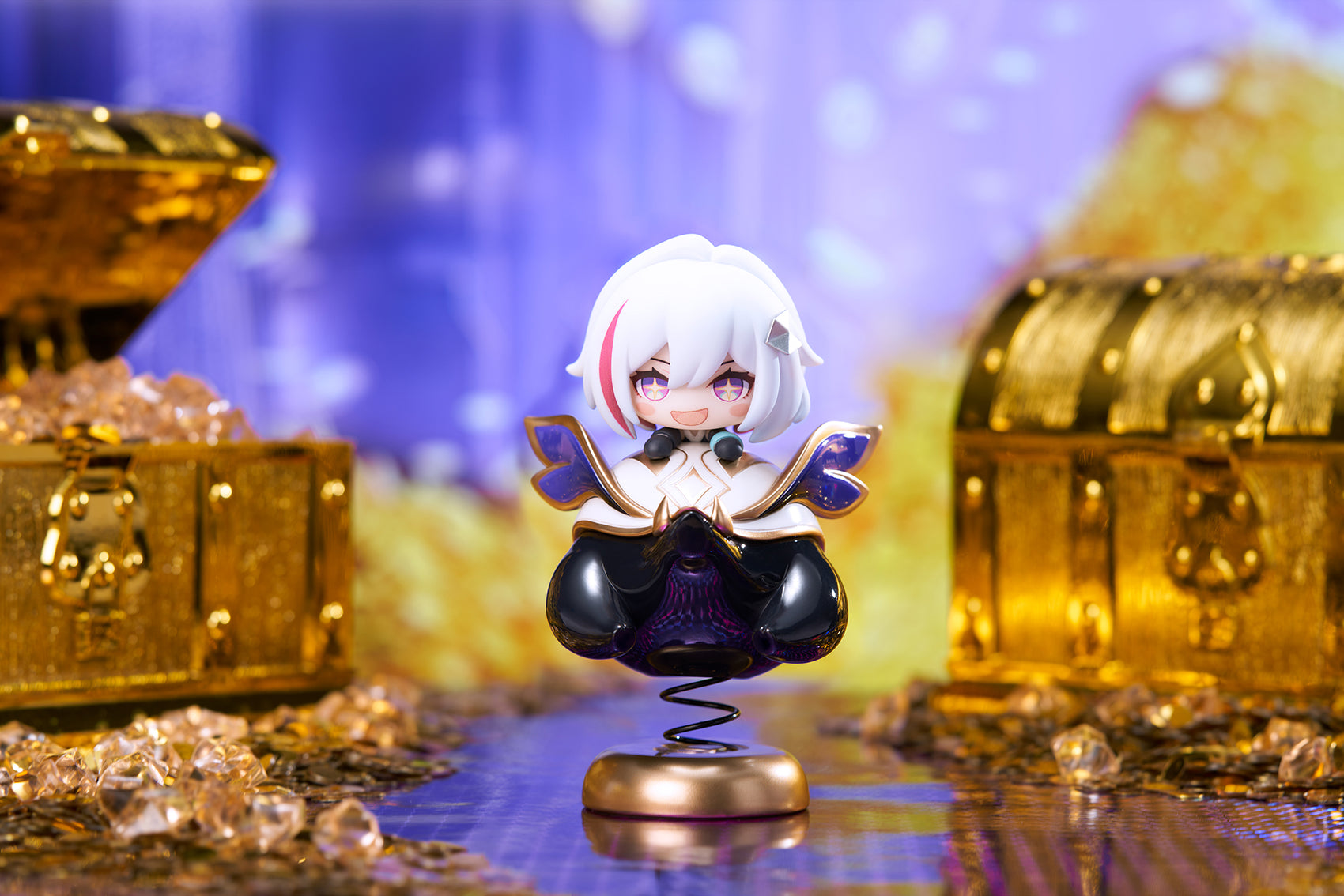 Honkai: Star Rail Topaz & Numby Chibi Chara Yurayura Stand