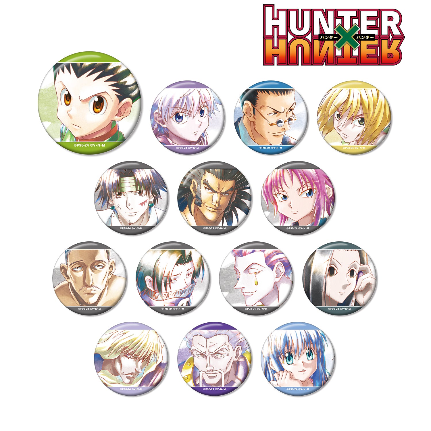 Hunter x Hunter Trading Ani-Art Aqua Label Can Badge