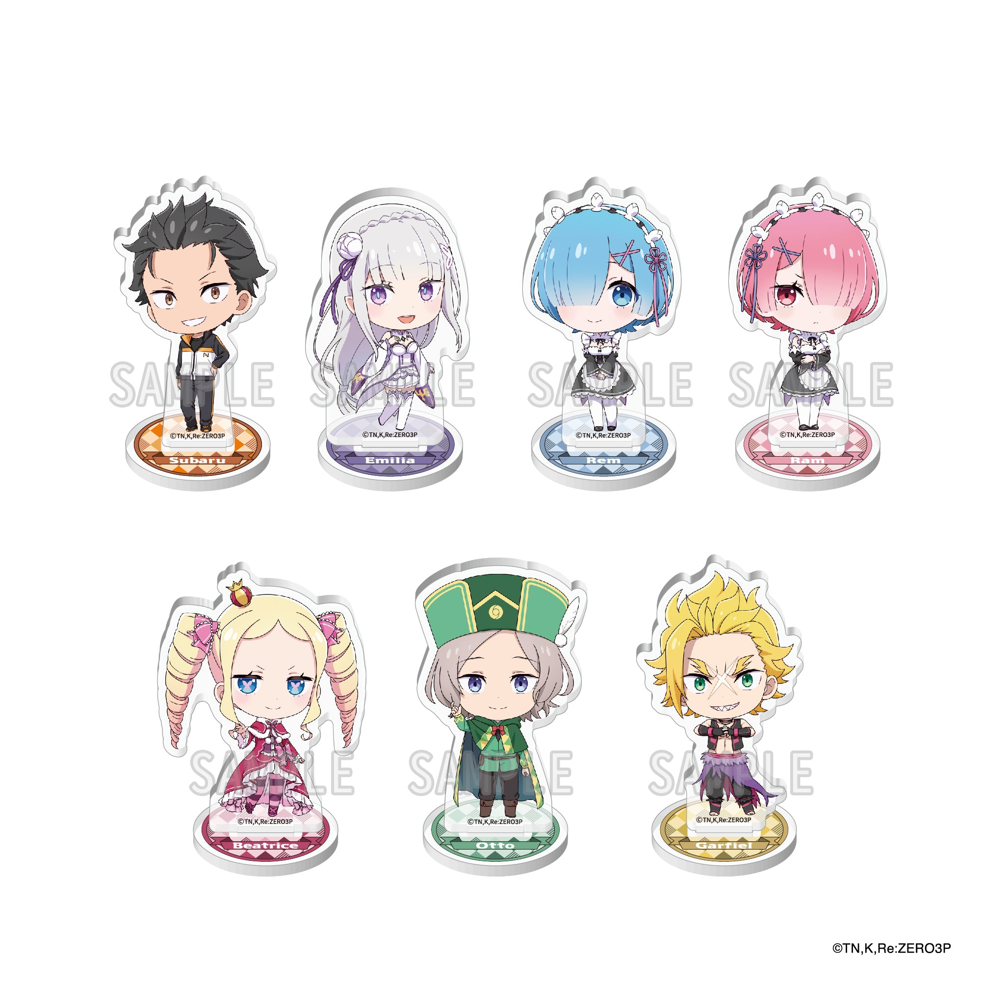 Re:Zero kara Hajimeru Isekai Seikatsu 3rd Season Trading Mini