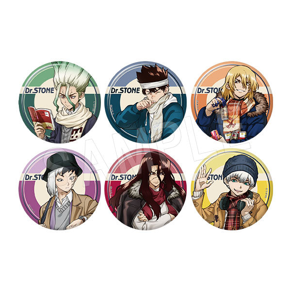 "Dr. Stone" Trading Can Badge Winter Rendezvous Ver.