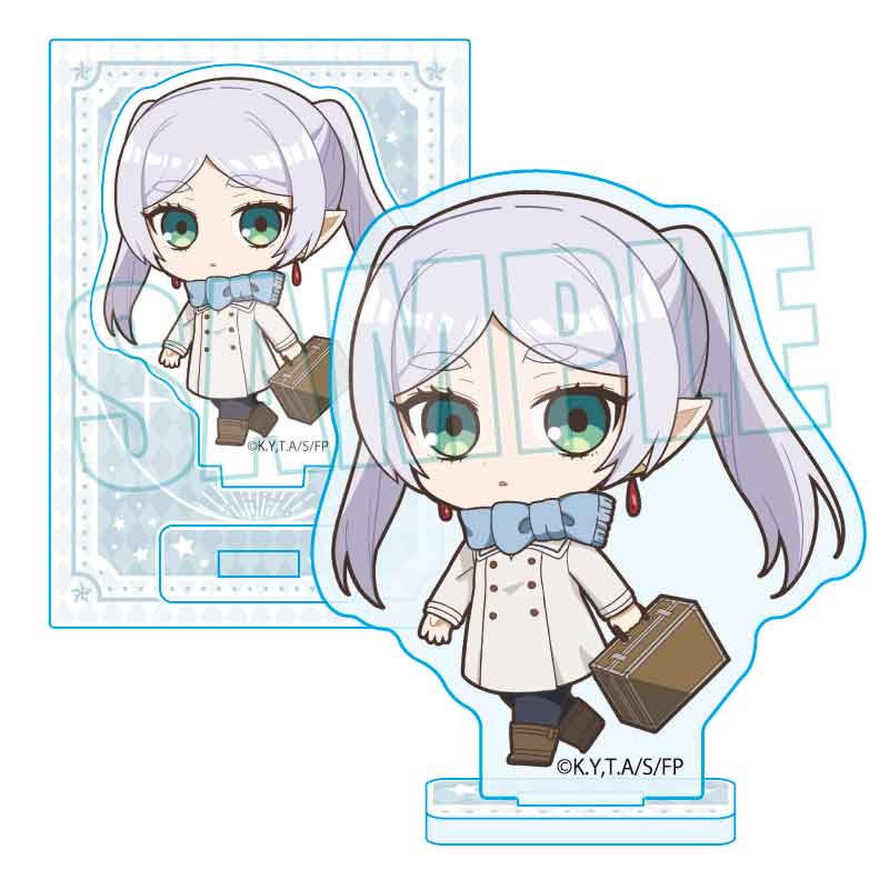 Frieren Acrylics: Small Chibi Frieren Winter