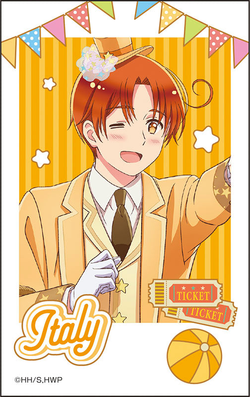 "Hetalia World Stars" Original Illustration Mini Photo Card Collection Circus Ver.