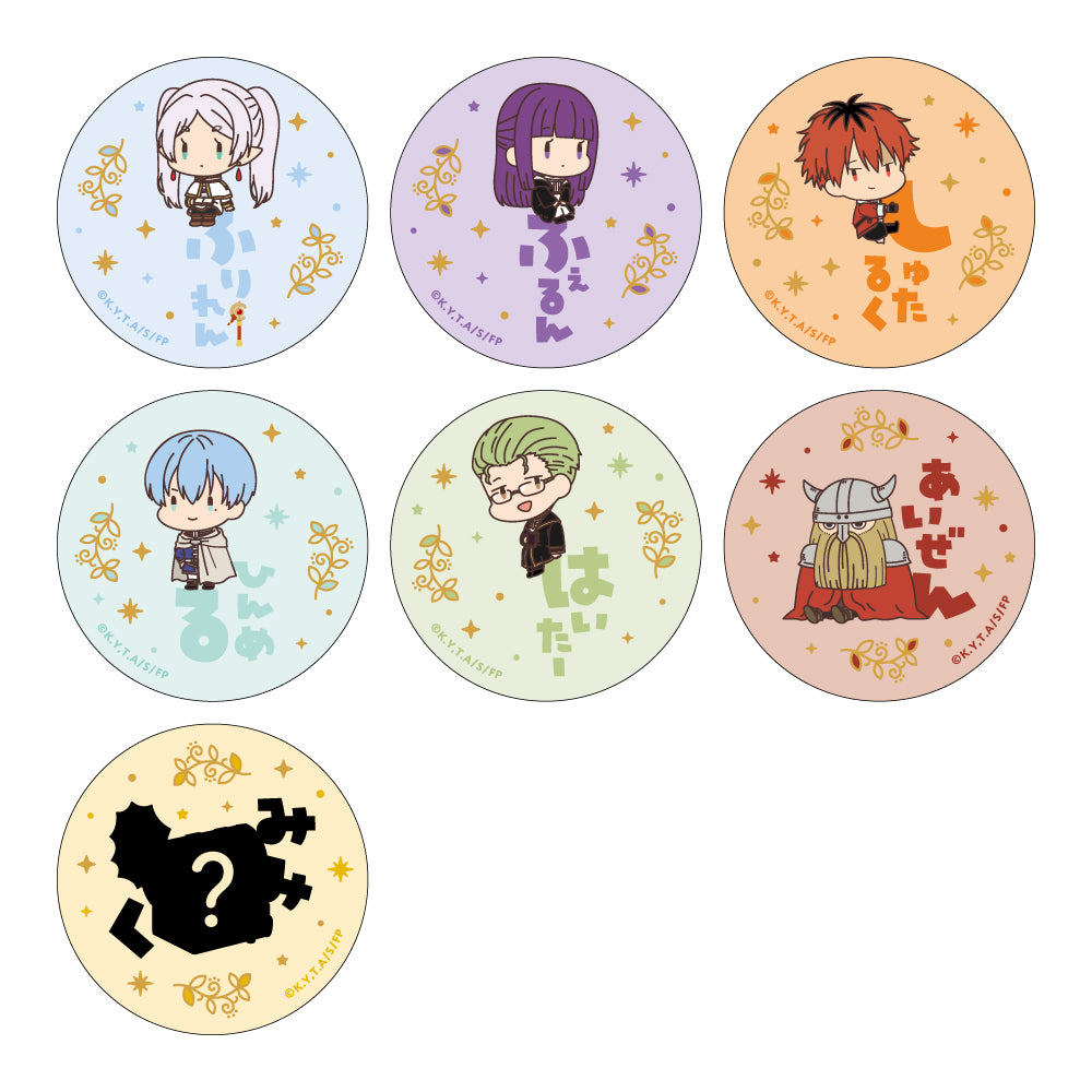 "Frieren: Beyond Journey's End" Onamae Pitanko Can Badge Collection