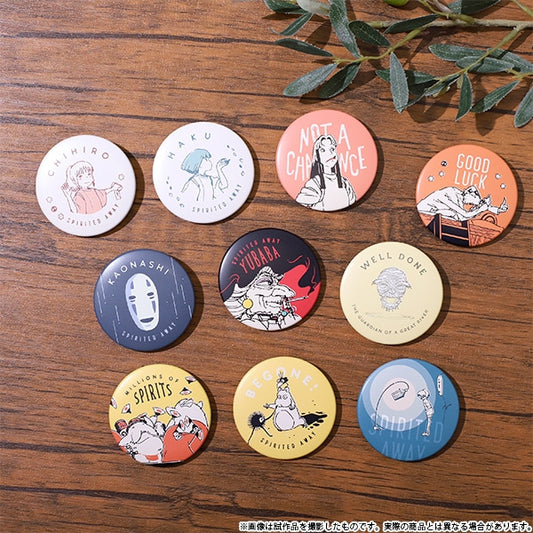 Ghibli Can Badge Collection - Spirted Away