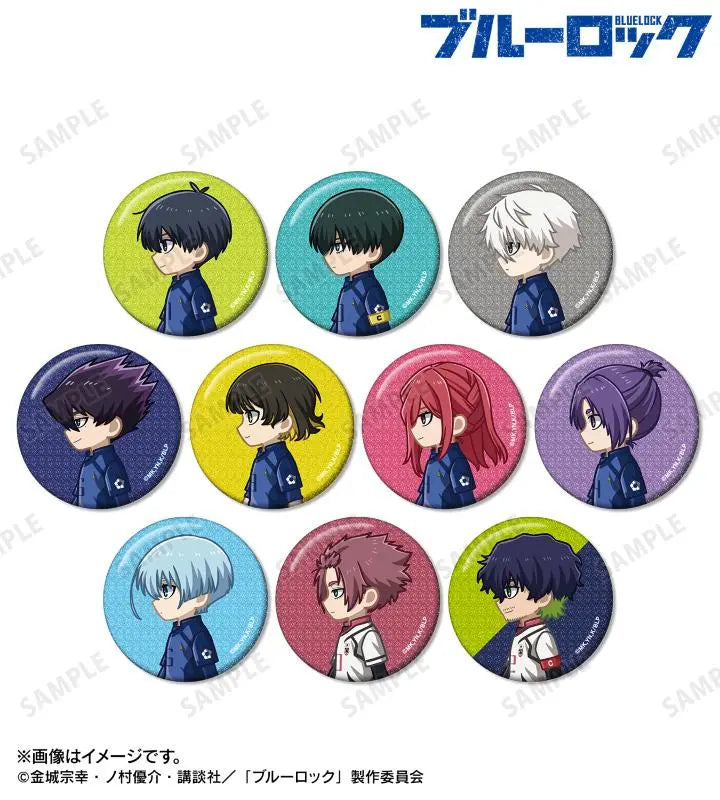 Blue Lock Trading Chibitoko Glitter Can Badge