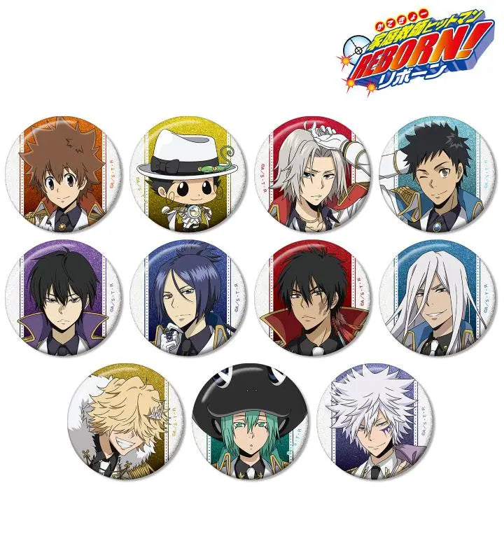 Reborn! Original Illustration White Costume Ver. Trading Glitter Can Badge