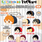 Mochimochi Mascot Mini Haikyu!! Vol. 1