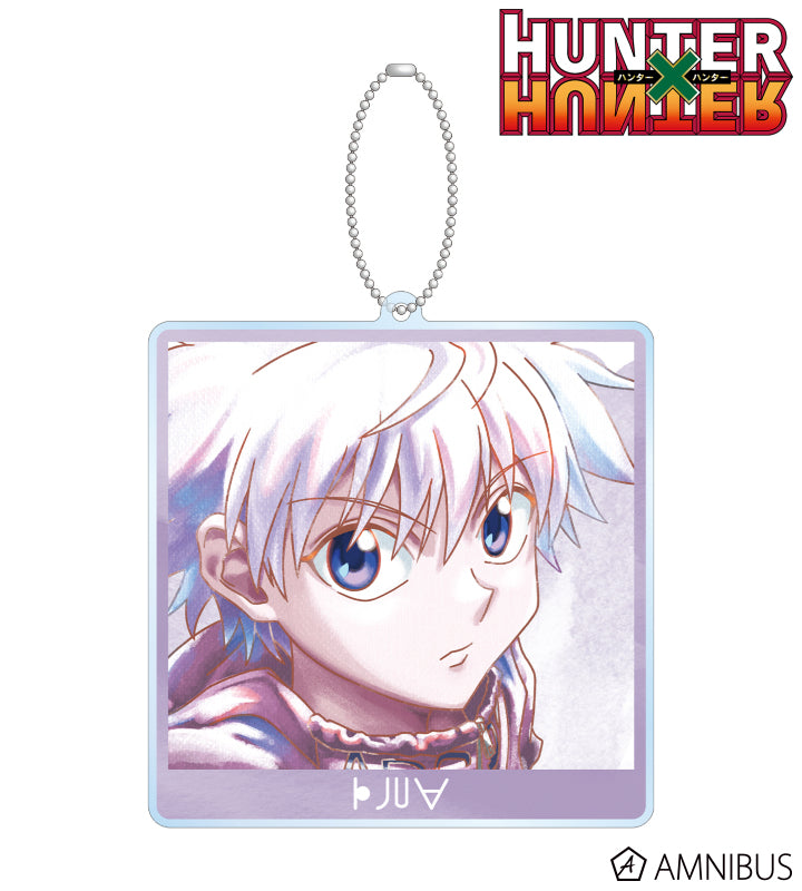 Hunter x Hunter Killua Ani-Art Aqua Label Big Acrylic Key Chain