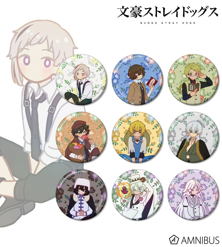 Bungo Stray Dogs Trading Botania Can Badge
