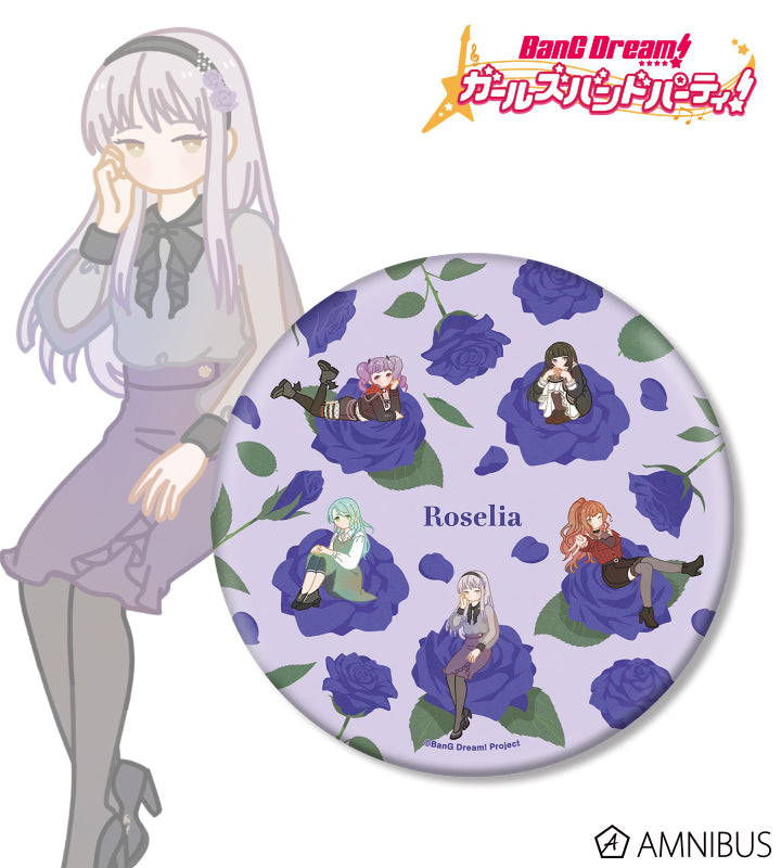 BanG Dream! Girls Band Party! Roselia Botania BIG缶バッジ