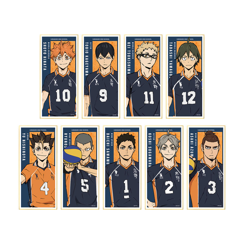 Haikyu!! The Movie: Decisive Battle at the Garbage Dump Trading Shikishi with Stand Ver. A