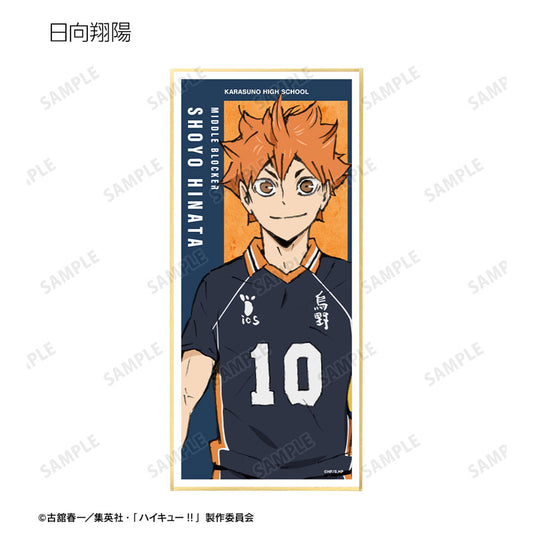 Haikyu!! The Movie: Decisive Battle at the Garbage Dump Trading Shikishi with Stand Ver. A