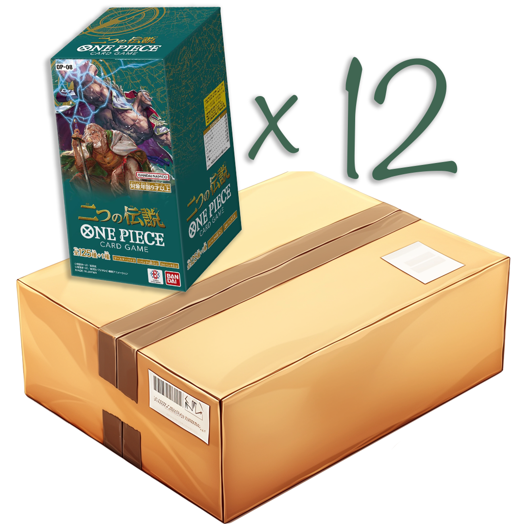 【OP-08】Two Legends Booster Box (JP) Full Sealed Case