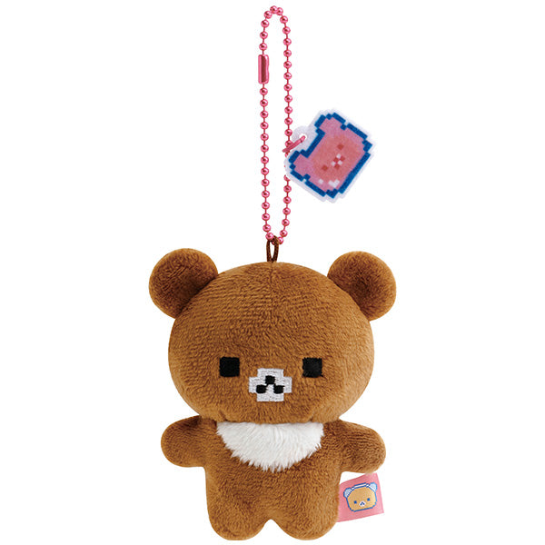 Gaming Rilakkuma Hanging Plush – Chairoikoguma (ゲーミングリラックマ チャイロイコグマ)