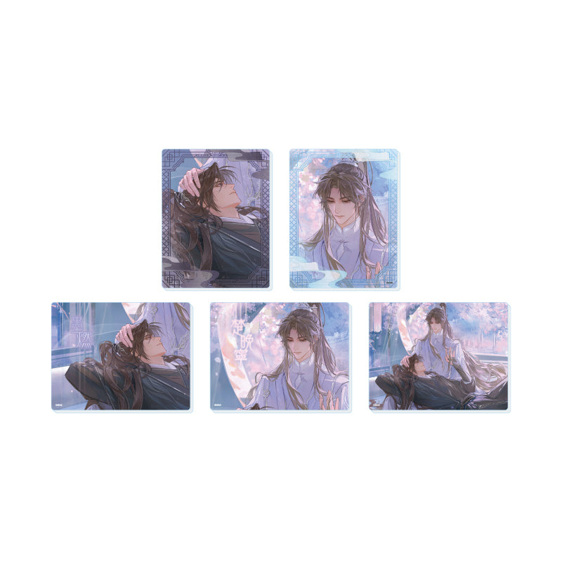 Acrylic Card The Husky and His White Cat Shizun 02 Original Illustration