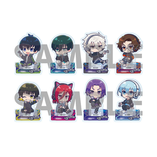 Acrylic Petit Stand Blue Lock 32 Game Commentary Ver. (Mini Character Illustration)