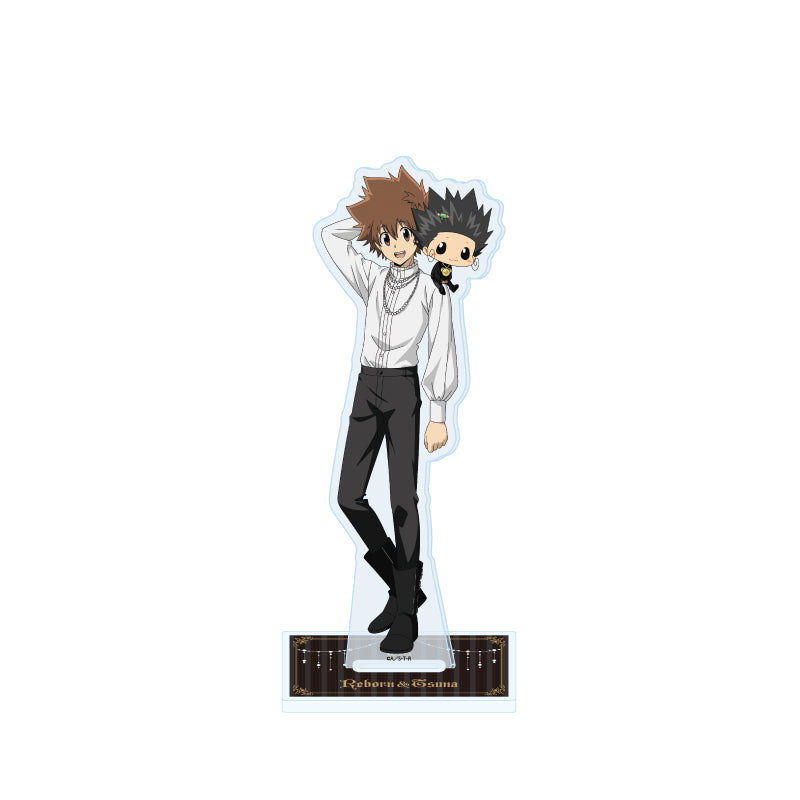Acrylic Stand Reborn! 108 Sawada Tsunayoshi & Reborn (Original Illustration)