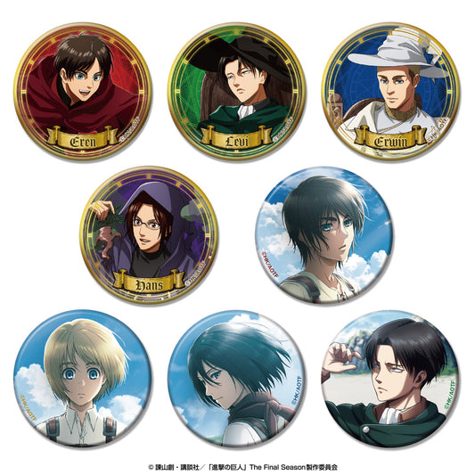 Attack on Titan Lame Kira Can Badge Collection