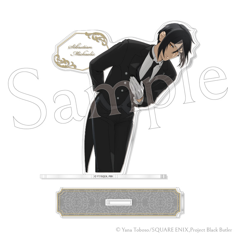 Black Butler Public School Arc Acrylic Stand 1 Sebastian Michaelis