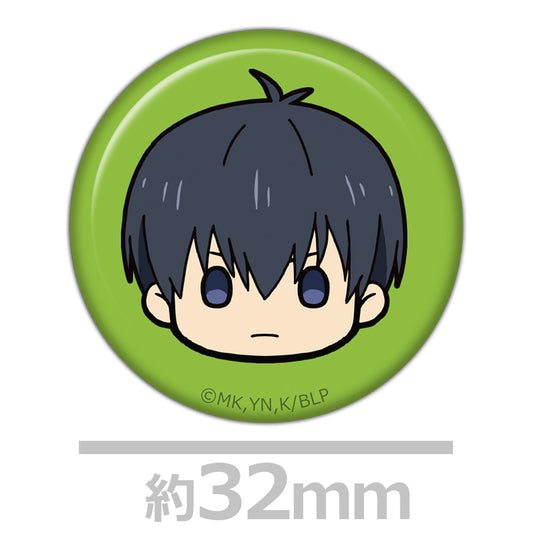 Blue Lock Churu Chara Mini Can Badge 4 Set A (Isagi, Bachira, Kunigami & Chigiri)