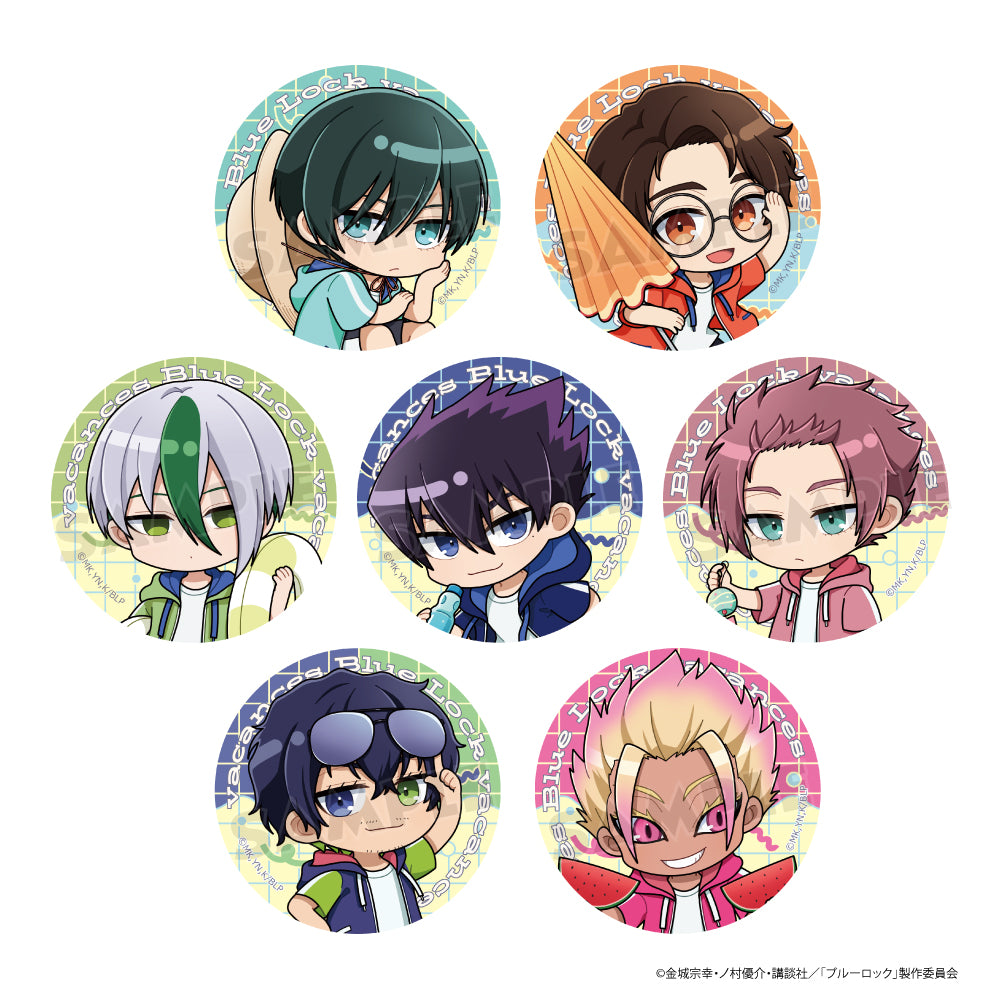 Blue Lock Trading Can Badge Vacances 2 / Ver. B