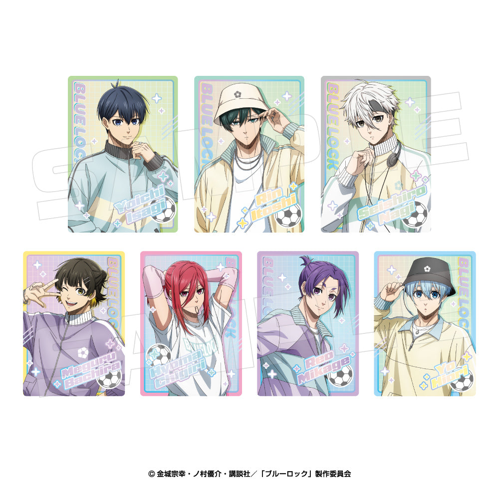 Blue Lock Trading Kirakira Card Pastel Wear