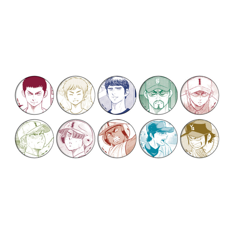Can Badge Ace of Diamond act II 23 Seido High School & Other Schools Box (Official Illustration)