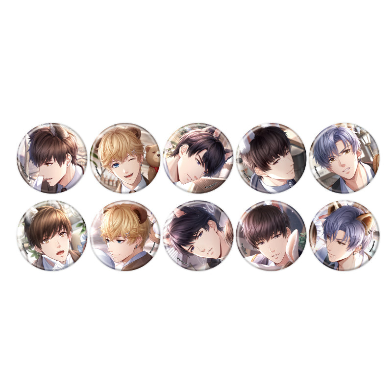Can Badge Mr Love: Queen's Choice 09 Official Illustration