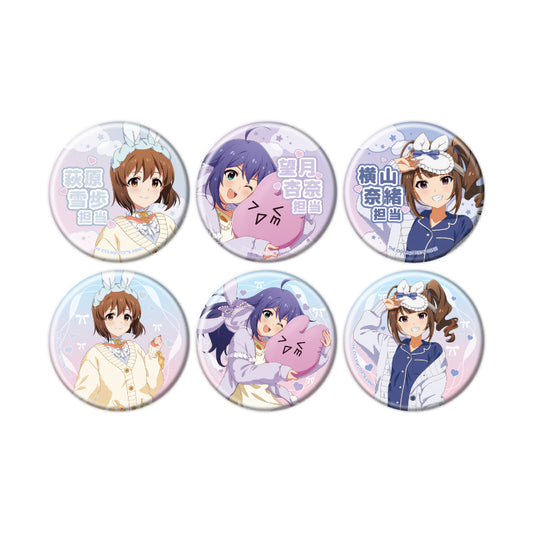 Can Badge The Idolmaster Million Live! 12 Usafuwa Dreamy! Ver. (Original Illustration)