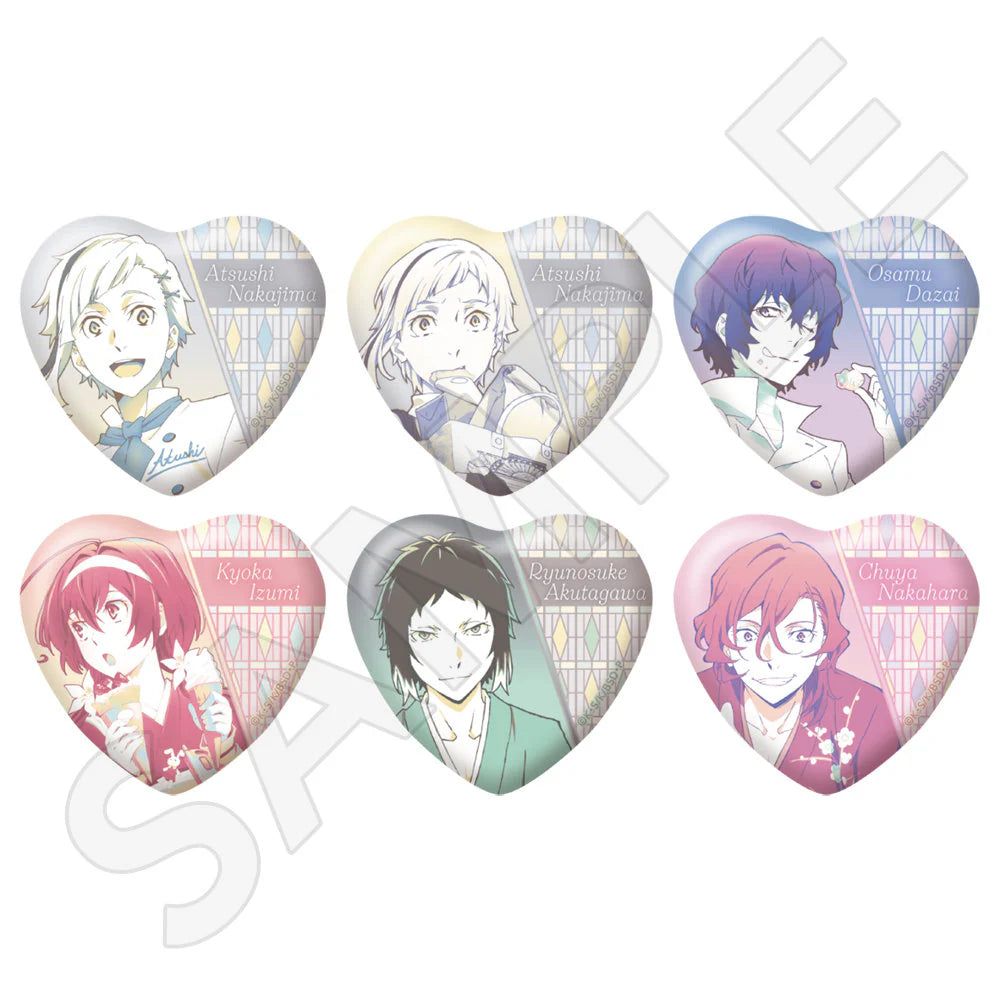Bungo Stray Dogs Trading Heart Can Badge Vol. 3