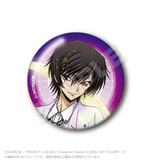 Code Geass Lelouch of the Rebellion Trading Can Badge MoonNight Ver.