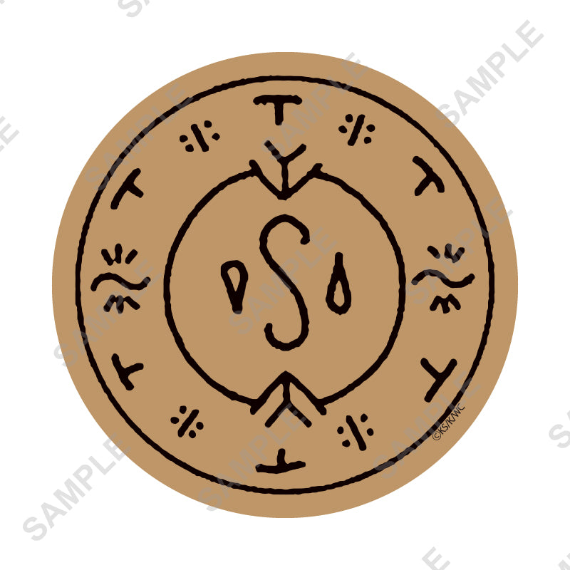 Cork Coaster Witch Hat Atelier 02 Magic Circle of Floating Drops (Official Illustration)