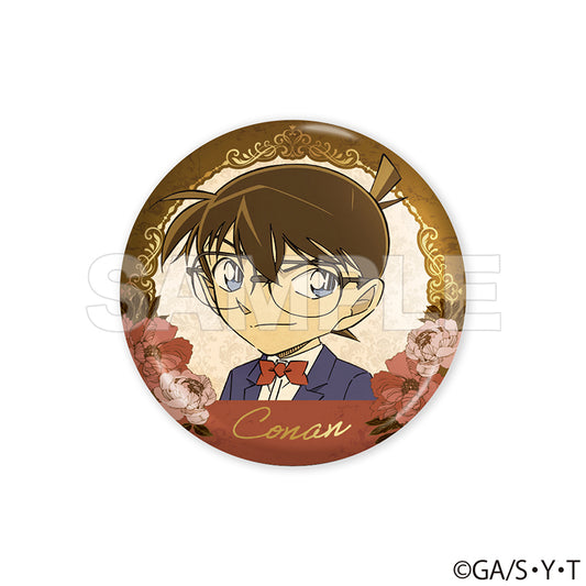 Detective Conan Trading Gilding Can Badge Classical