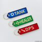Final Fantasy XIV Flight Tag Key Chain Set Role Icon