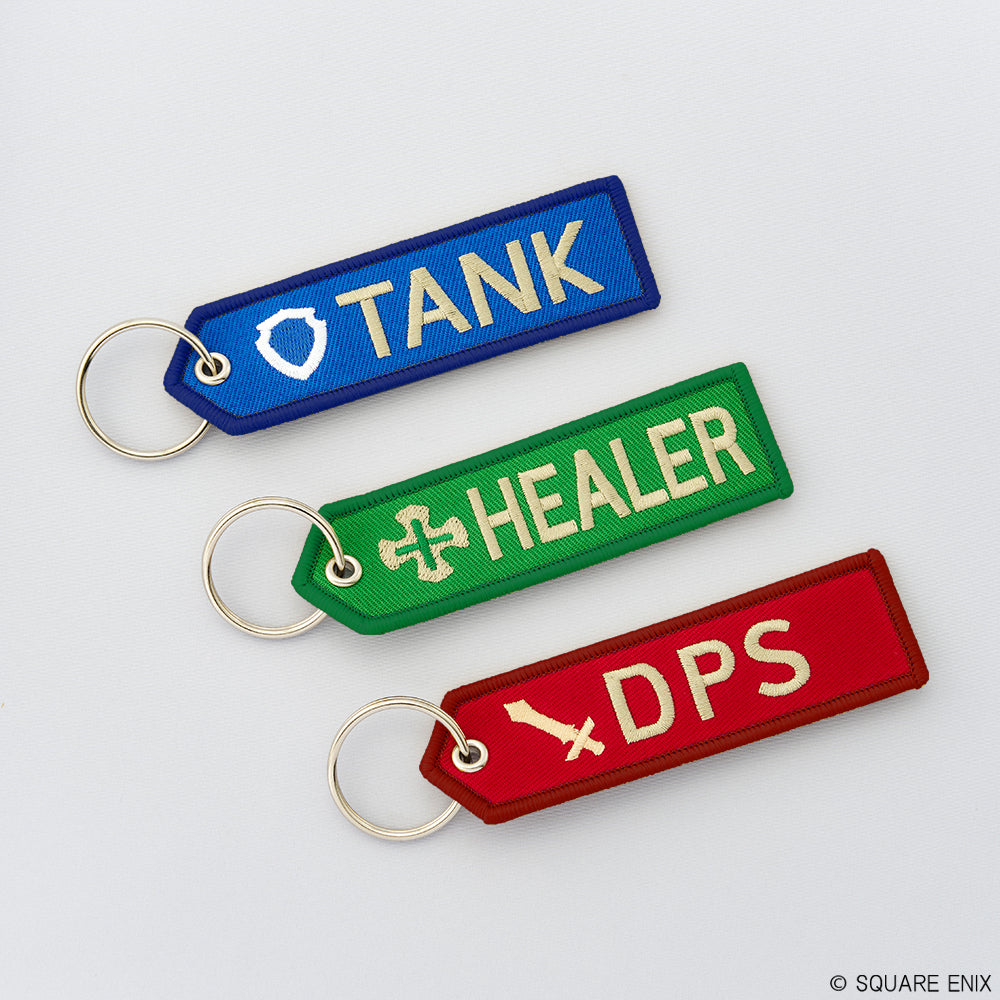Final Fantasy XIV Flight Tag Key Chain Set Role Icon