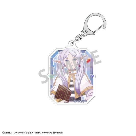 Frieren: Beyond Journey's End Trading Acrylic Key Chain KamiAni TOUCH