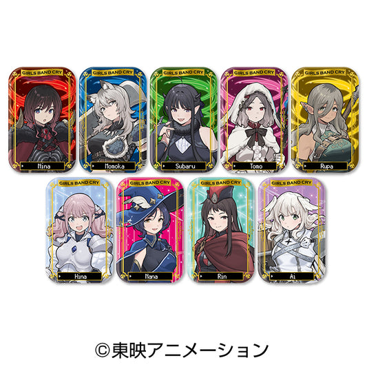 Girls Band Cry Foil Marukaku Can Badge 2