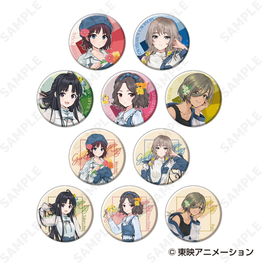 Girls Band Cry Trading Can Badge (Denim Style)