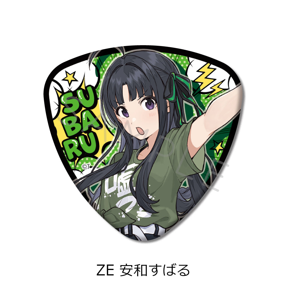 Girls Band Cry Vol. 5 Pick Type Can Badge ZE Awa Subaru
