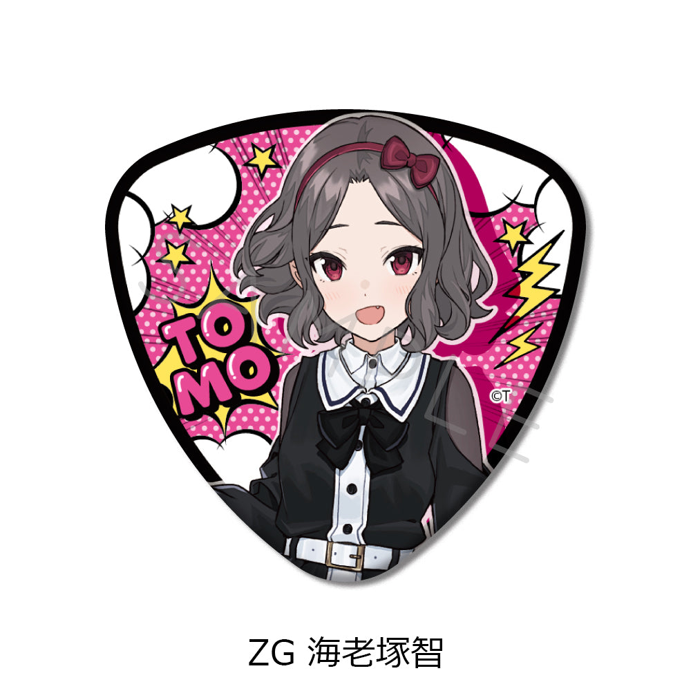 Girls Band Cry Vol. 5 Pick Type Can Badge ZG Ebizuka Tomo