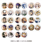 Golden Kamuy x Doubutsu Phose Can Badge Set Collection