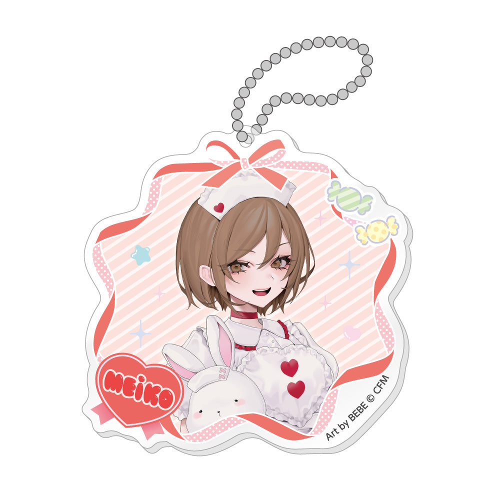 Hatsune Miku Akihabara Festival 2025 Acrylic Key Chain Concept Cafe Ver. MEIKO