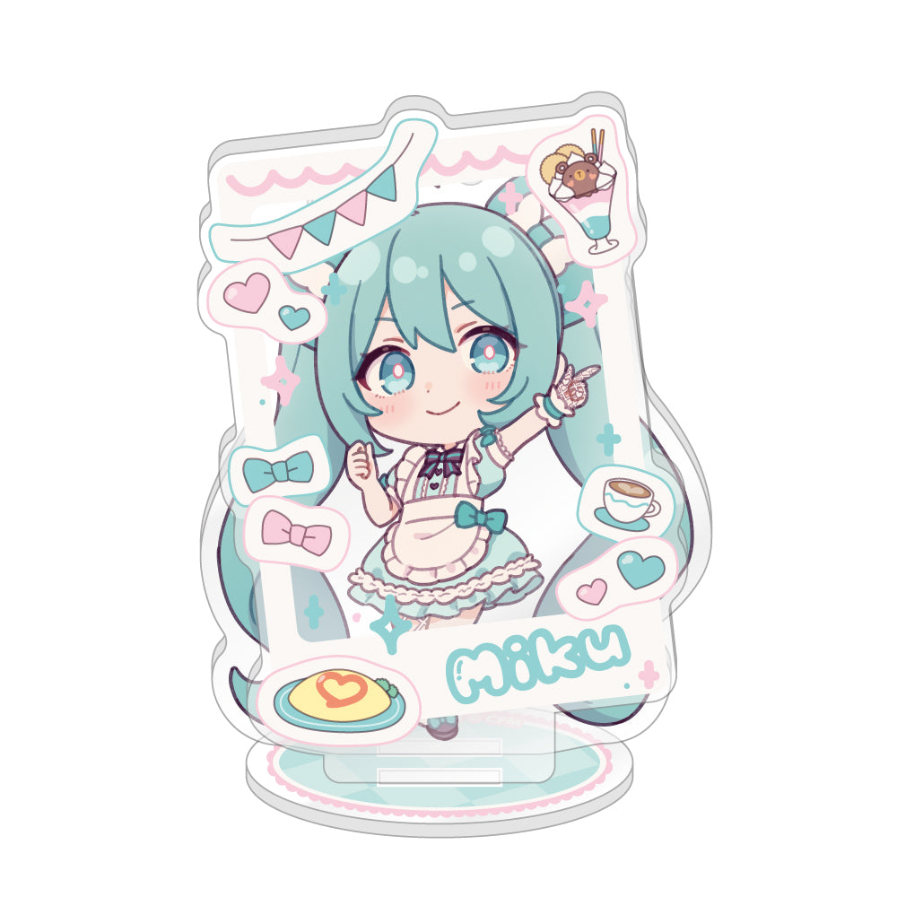 Hatsune Miku Akihabara Festival 2025 Mini Character Acrylic Diorama Concept Cafe Ver. Hatsune Miku