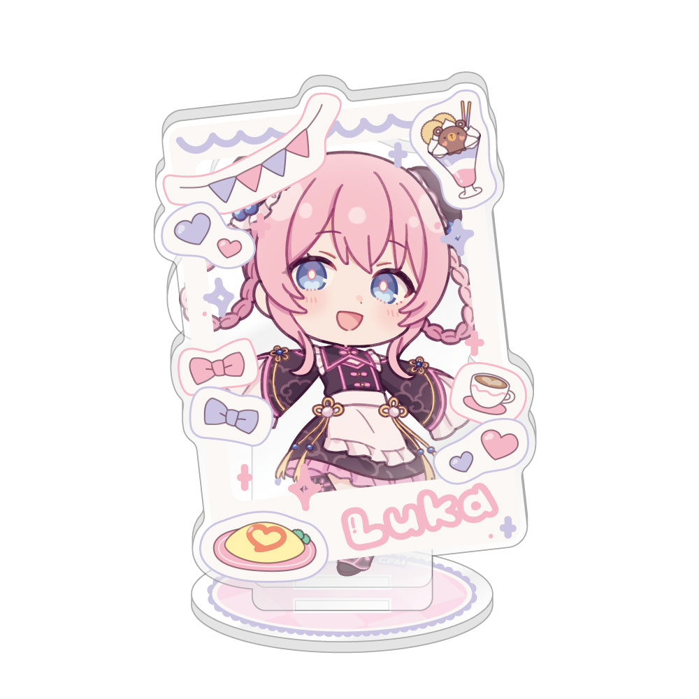 Hatsune Miku Akihabara Festival 2025 Mini Character Acrylic Diorama Concept Cafe Ver. Megurine Luka