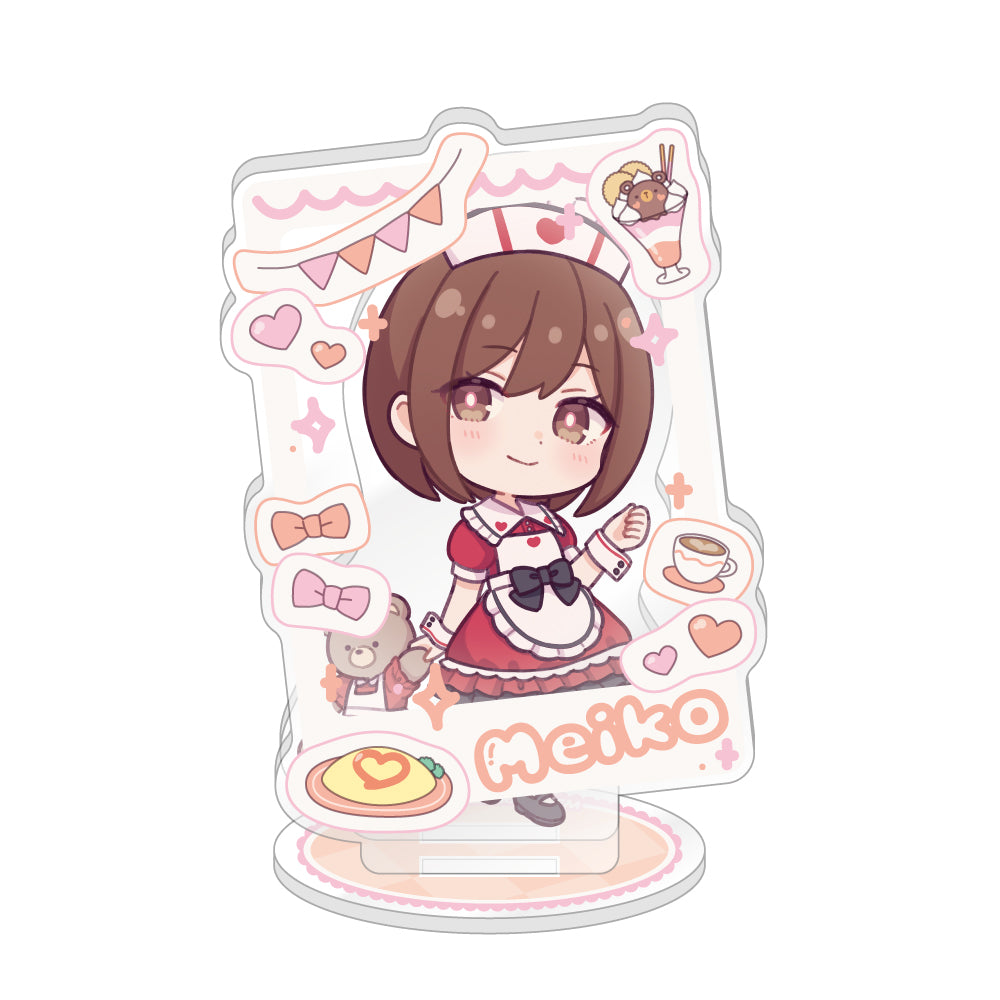 Hatsune Miku Akihabara Festival 2025 Mini Character Acrylic Diorama Concept Cafe Ver. MEIKO