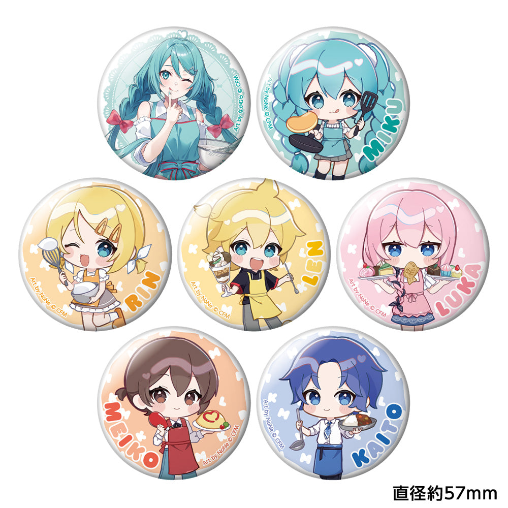 Hatsune Miku Akihabara Festival 2025 Trading Can Badge Cooking Ver.